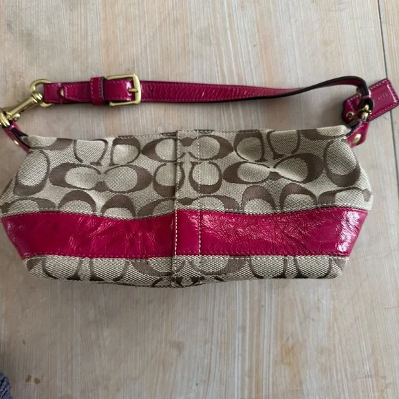 Coach 2008 Legacy Cursive Creed Limited Edition Canvas Leather Y2K - Picture 3 of 9